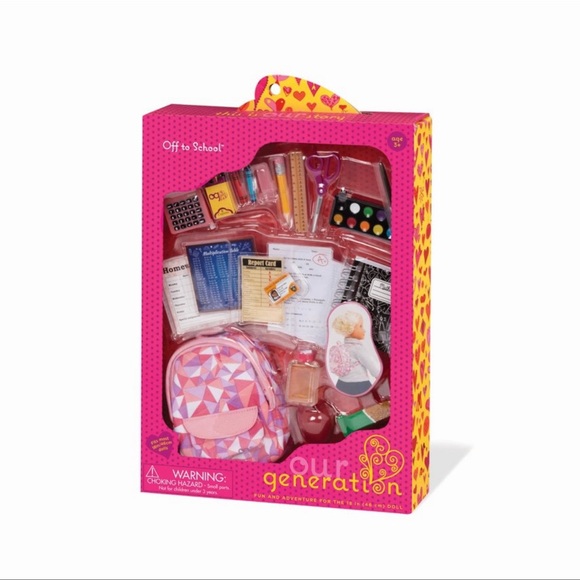 $5 DOLL ACCESSORIES SCHOOL SET. ADORABLE. $5 WHEN BUNDLED WITH 3 OR MORE ITEMS - Picture 16 of 16